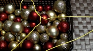 【DIY】簡単！クリスマス ハンガーリースの作り方 ★ How to make a Christmas Ornament Wreath